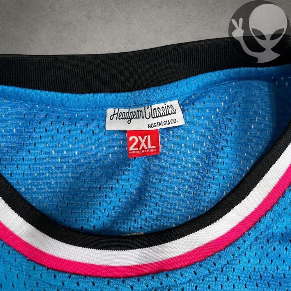 Headgear Classics Basketball Jersey Two Extra Large Blue Richards Dwyane Wade 25 - Picture 8 of 8